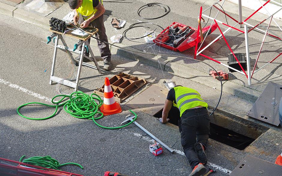 travaux assainissement Étréchy